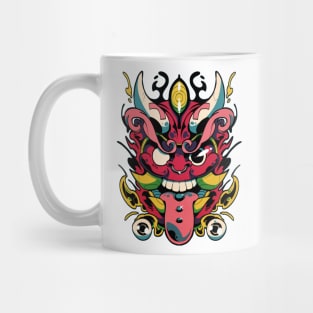 Oni Daruma Mug